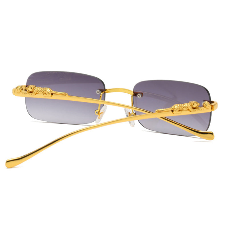 Rimless Square Sunglasses